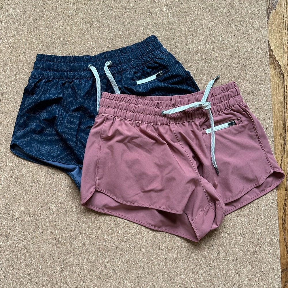 Vuori Women's Running Shorts - 2 for one price